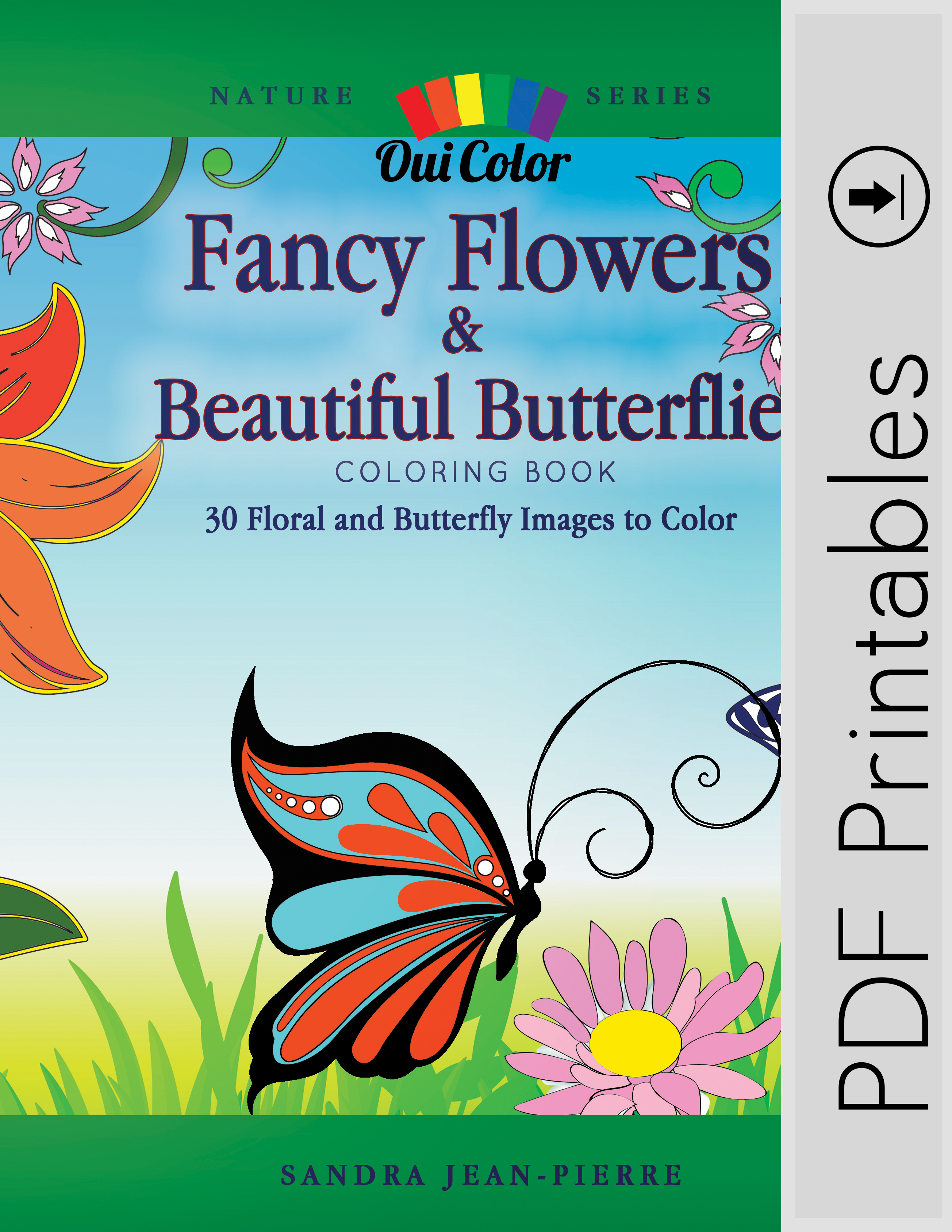 Fancy Flowers & Beautiful Butterflies (PDF) - Oui Color ...