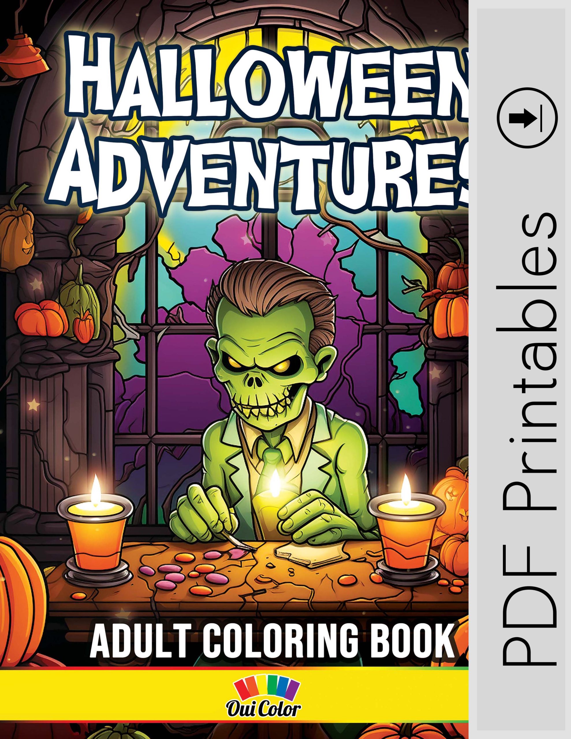 Halloween Adventures: A Whimsical Scary Scenes and Spine-Tingling